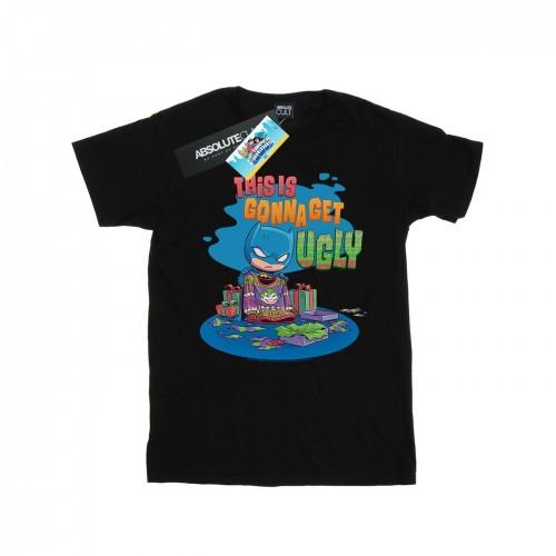 DC Comics Girls Super Friends Batman Joker kersttrui katoenen T-shirt