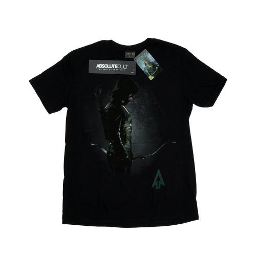 DC Comics Arrow-katoenen T-shirt met capuchon en focus