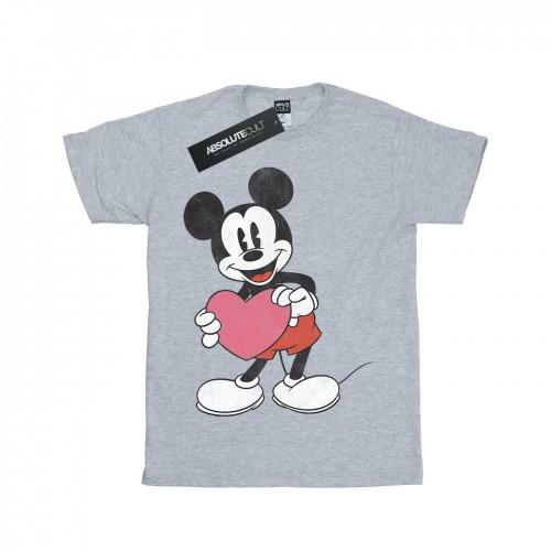 Disney meisjes Mickey Mouse Valentijn hart katoenen T-shirt