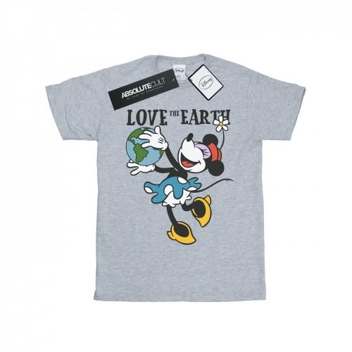 Disney meisjes Mickey Mouse Love The Earth katoenen T-shirt