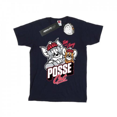 Tom And Jerry Girls Posse Cat Cotton T-Shirt