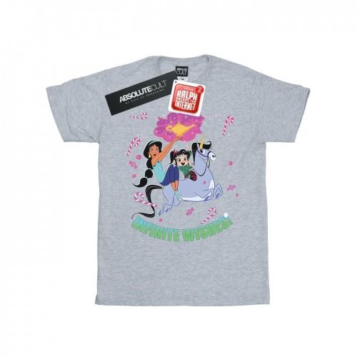 Disney Girls Wreck It Ralph Jasmine en Vanellope katoenen T-shirt