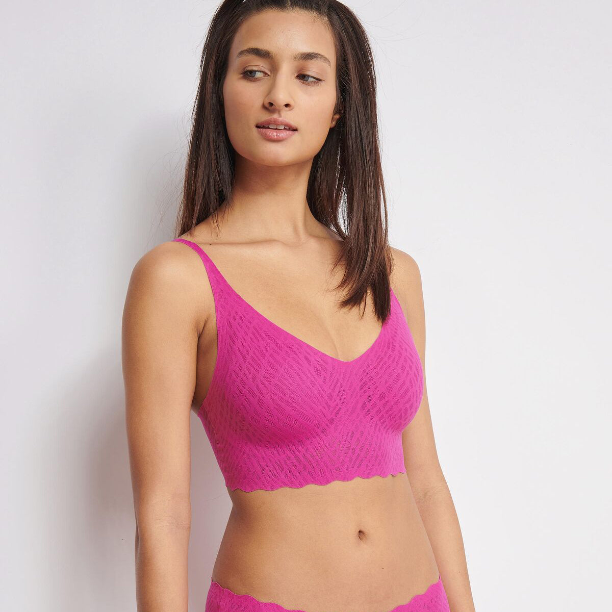 Sloggi Zero Feel Gelukzaligheid  bralette BH, roze