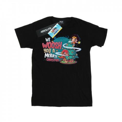 DC Comics Boys Super Friends We WHOOSH je een vrolijk kerst-T-shirt