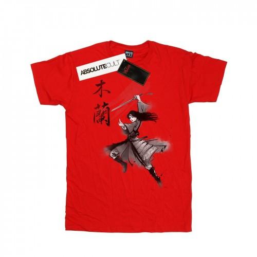 Disney Mulan Movie Sword Jump T-shirt voor jongens