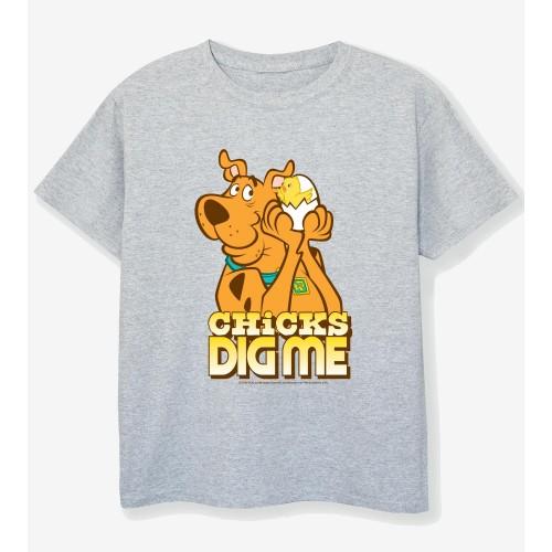 Scooby Doo jongens kuikens graven me T-shirt