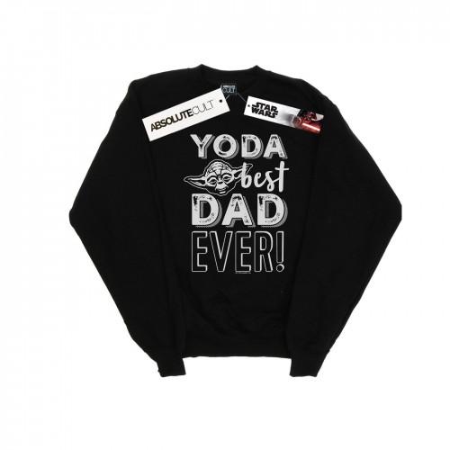 Star Wars Girls Yoda Best Dad Sweatshirt