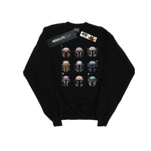 Star Wars Girls The Mandalorian Helmet Display Sweatshirt