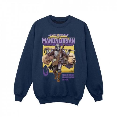 Star Wars Girls The Mandalorian, meer dan ik me heb aangemeld voor een sweatshirt