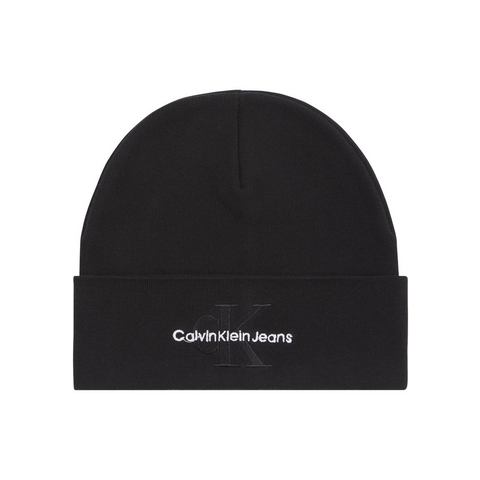 Calvin Klein Beanie MONOLOGO EMBRO BEANIE