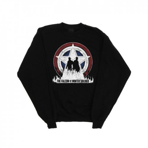 Marvel Boys The Falcon en de Winter Soldier sterrensilhouetten sweatshirt