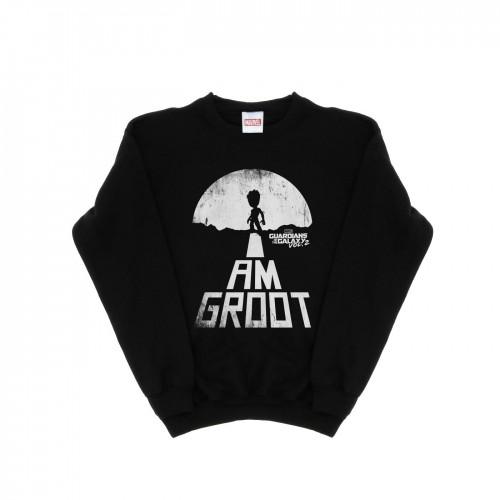 Marvel Boys Guardians of the Galaxy I Am Groot wit sweatshirt