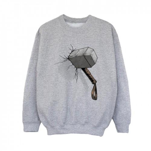 Pertemba FR - Apparel Marvel Universe jongens Thor Hammer Crack Sweatshirt