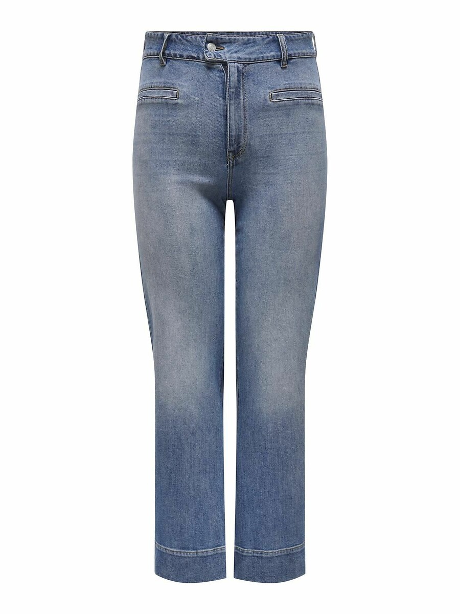 ONLY CARMAKOMA Jeans met hoge taille