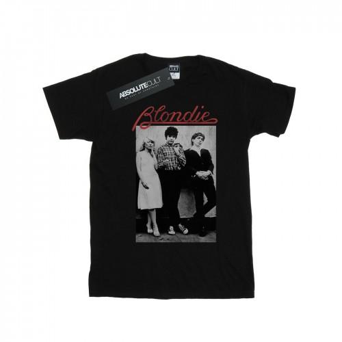 Blondie Girls Distressed Band katoenen T-shirt