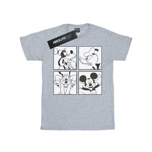 Disney meisjes Mickey, Donald, Goofy en Pluto katoenen T-shirt in doos