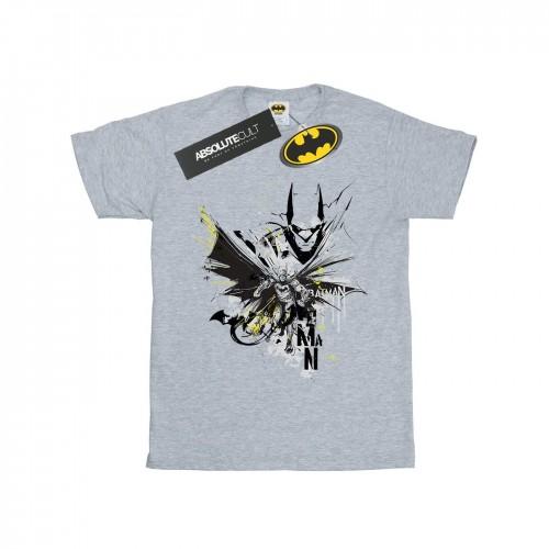 DC Comics Batman Batface Splash katoenen T-shirt voor meisjes