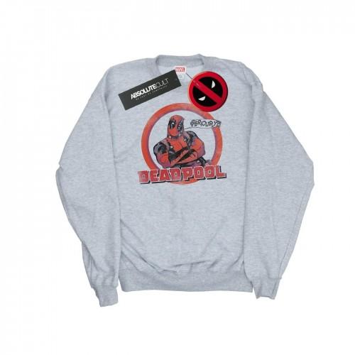 Marvel Deadpool Seriously Speech Bubble-sweatshirt voor heren