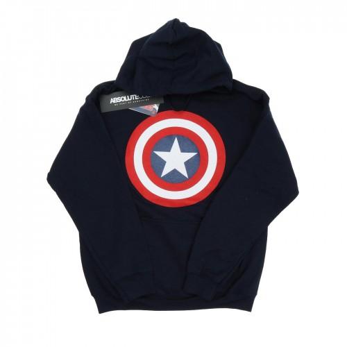 Marvel Heren Captain America Shield-hoodie