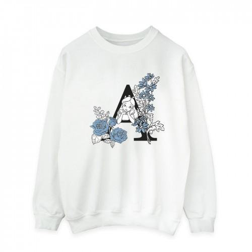 Disney Heren Alice In Wonderland Letter A Sweatshirt