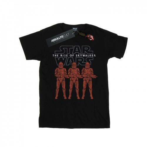 Star Wars Boys The Rise Of Skywalker Stormtrooper Colour Line Up T-Shirt