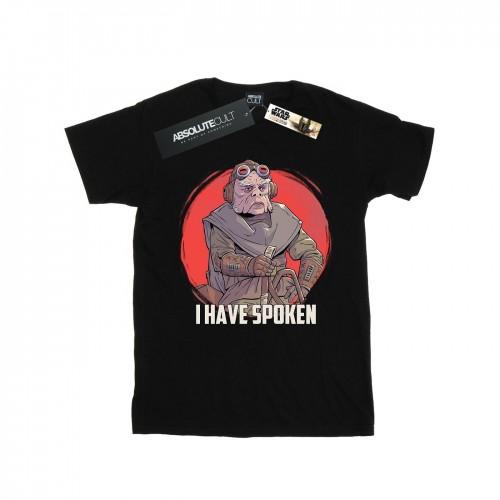 Star Wars jongens de Mandalorian ik heb gesproken T-shirt