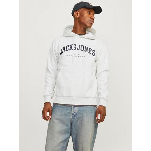 Jack & Jones Hoodie JJECALEB VARSITY SWEAT HOOD NOOS