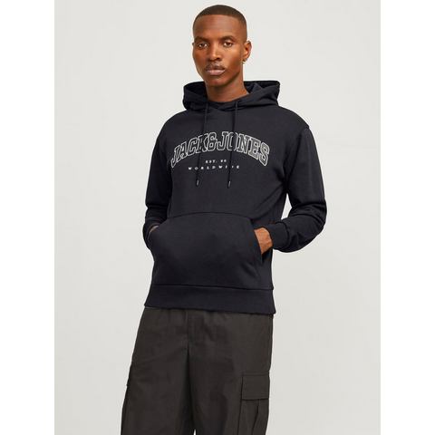 Jack & Jones Hoodie JJECALEB VARSITY SWEAT HOOD NOOS