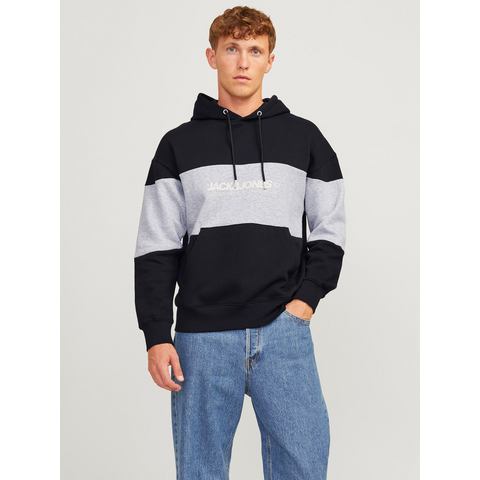 Jack & Jones Hoodie JJELEGACY BLOCKING SWEAT HOOD NOOS