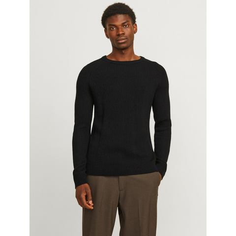 Jack & Jones Trui met ronde hals JJPANNEL KNIT CREW NECK AW24