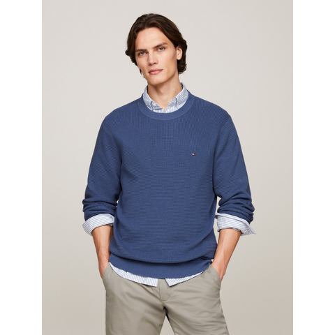 Tommy Hilfiger Trui met ronde hals REFINED STRUCTURE CREW NK