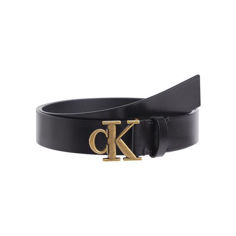 Calvin Klein Leren riem MONO PLAQUE LTHR BELT 30MM