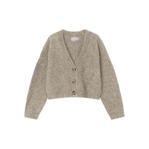 Name It Vest NKFHOLLY BOXY SHORT KNIT CARD NOOS