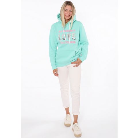 Zwillingsherz Hoodie Love is all you need ZH