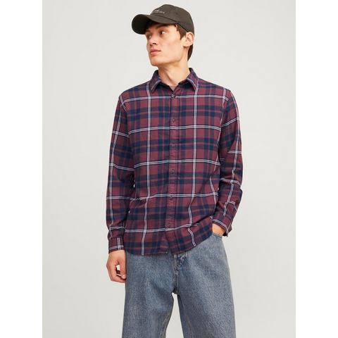 Jack & Jones Overhemd met lange mouwen JJJOSHUA FALL FLANNEL SHIRT LS