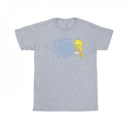 Looney Tunes meisjes ACME Doodles Tweety katoenen T-shirt