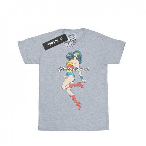 DC Comics Girls Wonder Woman Jump katoenen T-shirt