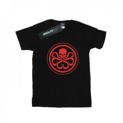 Marvel katoenen T-shirt met Hydra-logo voor meisjes