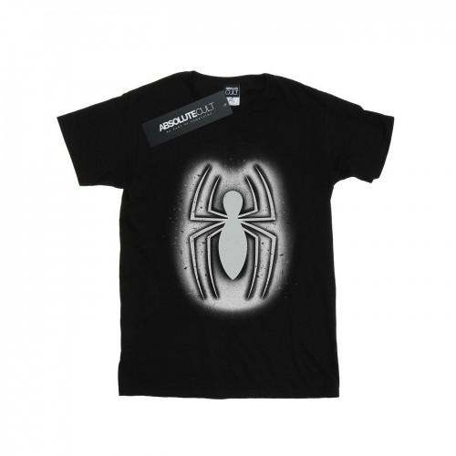 Marvel Katoenen T-shirt met  Spider-Man graffiti-logo voor meisjes