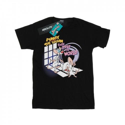 Animaniacs Girls Pinky en de hersenen nemen de wereld over katoenen T-shirt