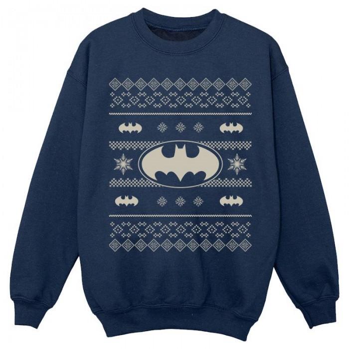 DC Originals Kerstgebreid Batman-sweatshirt voor jongens