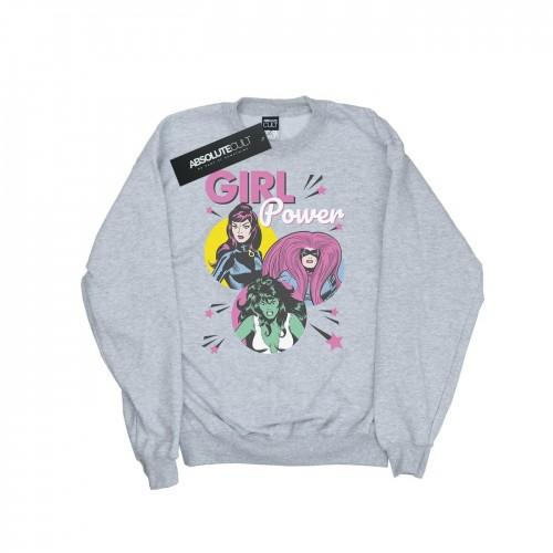 Marvel Comics Girl Power-sweatshirt voor jongens