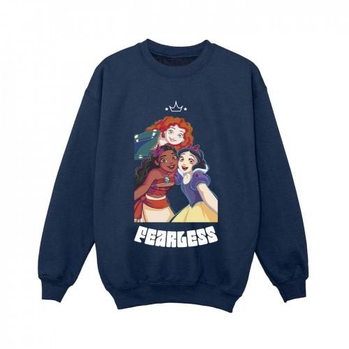 Disney jongens prinses onverschrokken sweatshirt