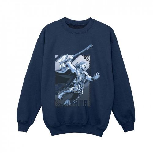 Marvel Boys Thor Love en Thunder Attack-sweatshirt