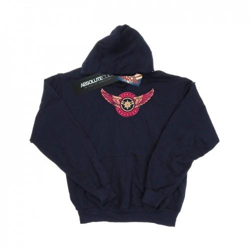 Marvel Boys Captain  Wings Patch-hoodie