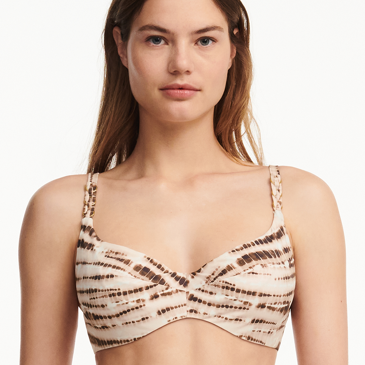 Chantelle Emblem bikinitop met beugel, nude