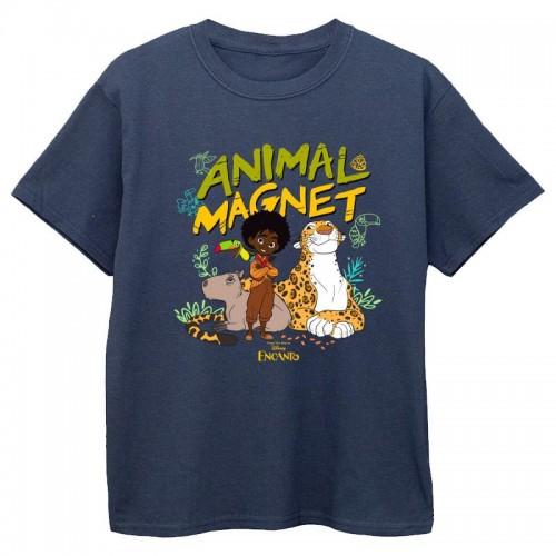 Disney Encanto T-shirt met dierenmagneet voor jongens