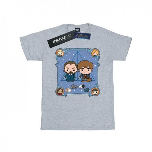 Pertemba FR - Apparel Fantastic Beasts jongens Chibi Newt en Perkamentus T-shirt