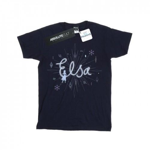 Disney Frozen 2 Elsa Sneeuwvlok T-shirt voor jongens