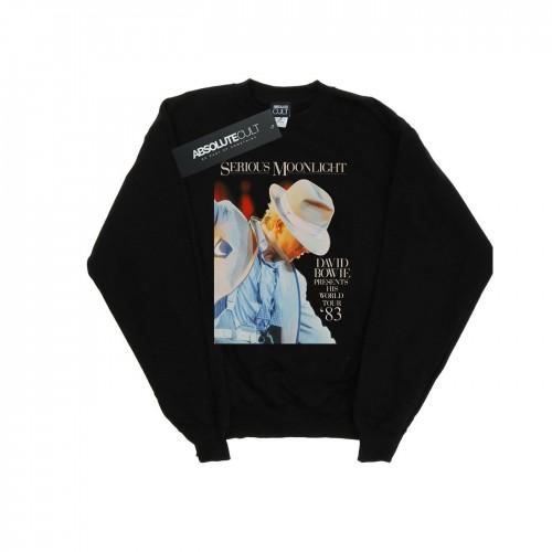 David Bowie Girls Serious Moonlight-sweatshirt